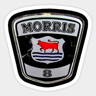 Morris 8 classic car grille badge Sticker